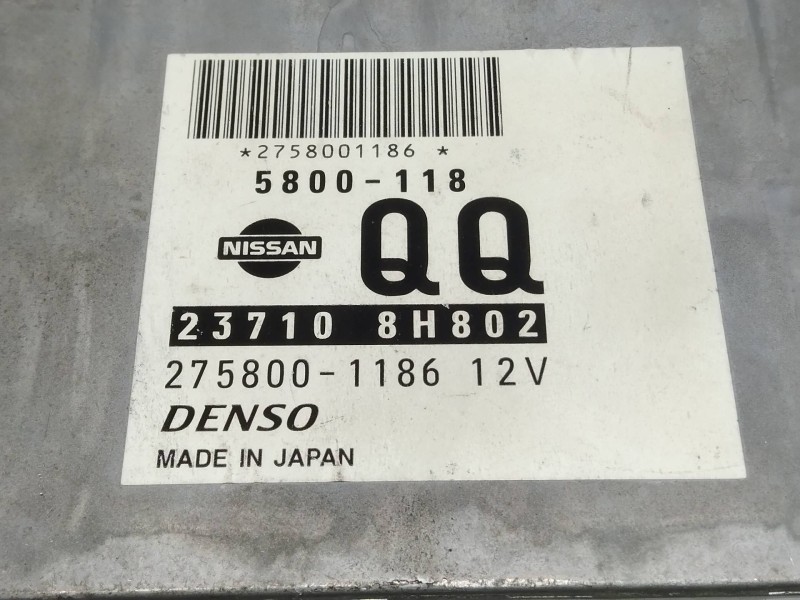 Recambio de centralita motor uce para nissan x-trail (t30) x-pedition referencia OEM IAM 237108H802 2758001186 QQ
