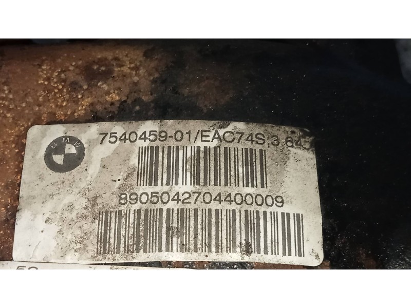 Recambio de diferencial trasero para bmw serie 5 berlina (e60) 530i referencia OEM IAM 754045901  R = 3.64