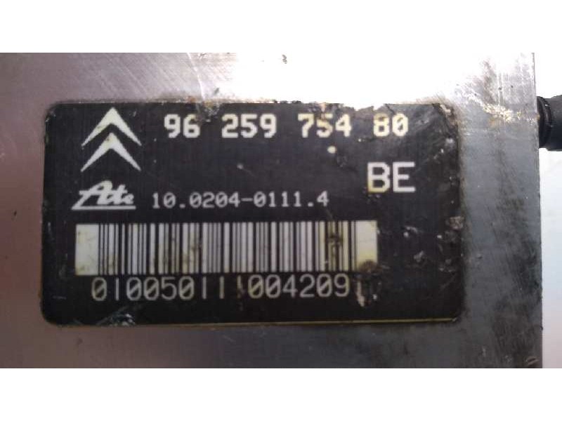 Recambio de abs para citroen xantia berlina 2.0 hdi cat (rhy / dw10td) referencia OEM IAM 10094811023 10020401114 9625975480