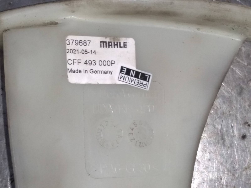 Recambio de electroventilador para mercedes sprinterii caja cerrada (desde 01.06) 310/313/316 cdi (906.631/633/635/637) referenc