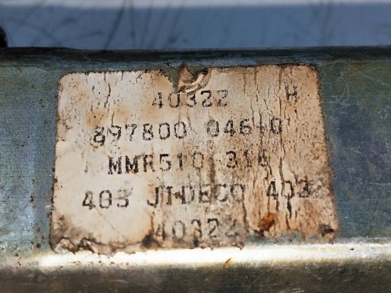 Recambio de elevalunas delantero derecho para opel monterey referencia OEM IAM 8978000460  -------