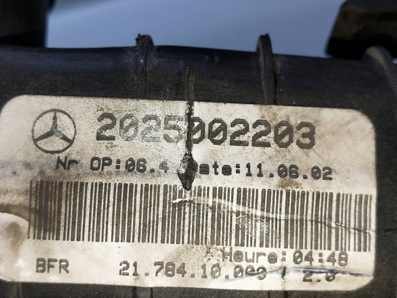 Recambio de radiador agua para mercedes clase clk (w208) coupe 230 compressor (evo) (208.348) referencia OEM IAM 2025002203  