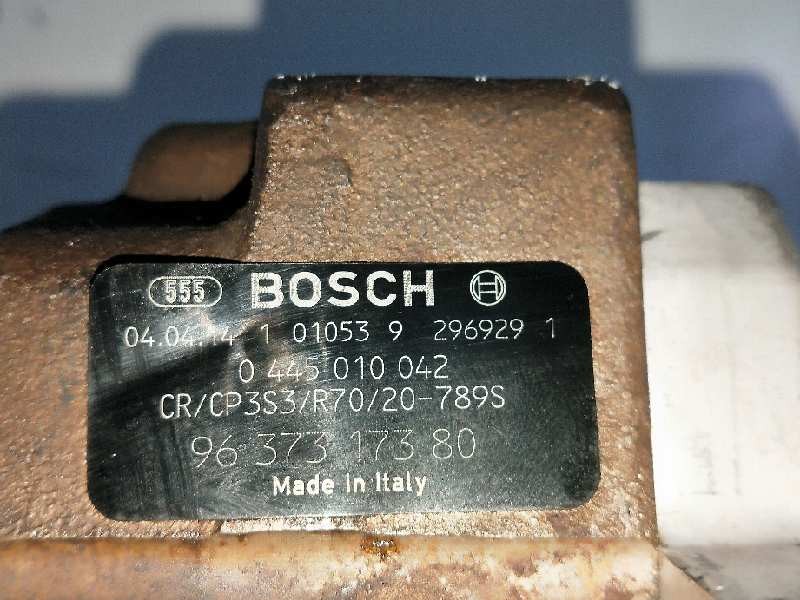 Recambio de bomba inyeccion para citroen xsara berlina 1.4 hdi referencia OEM IAM 0445010042 9637317380 BOSCH Recambio de bomba inyeccion para citroen xsara berlina 1.4 hdi referencia OEM IAM 0445010042 9637317380 BOSCH