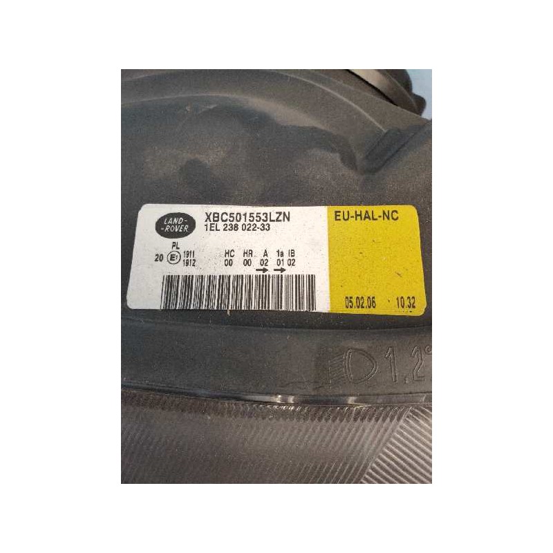 Recambio de faro izquierdo para land rover range rover sport v6 td s referencia OEM IAM XBC501553LZN 23802233 