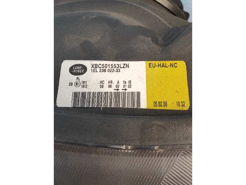 Recambio de faro izquierdo para land rover range rover sport v6 td s referencia OEM IAM XBC501553LZN 23802233 