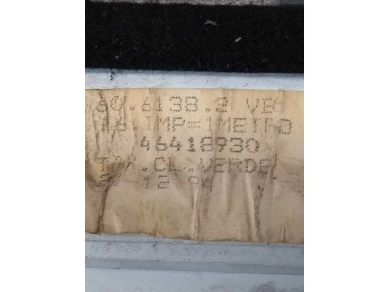 Recambio de cuadro instrumentos para fiat punto berl. (176) 1.7 turbodiesel referencia OEM IAM 46418930 6061382 