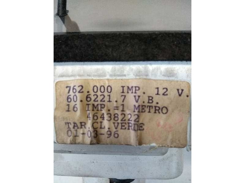 Recambio de cuadro instrumentos para fiat punto berl. (176) 1.7 turbodiesel referencia OEM IAM 46438222 6062217 