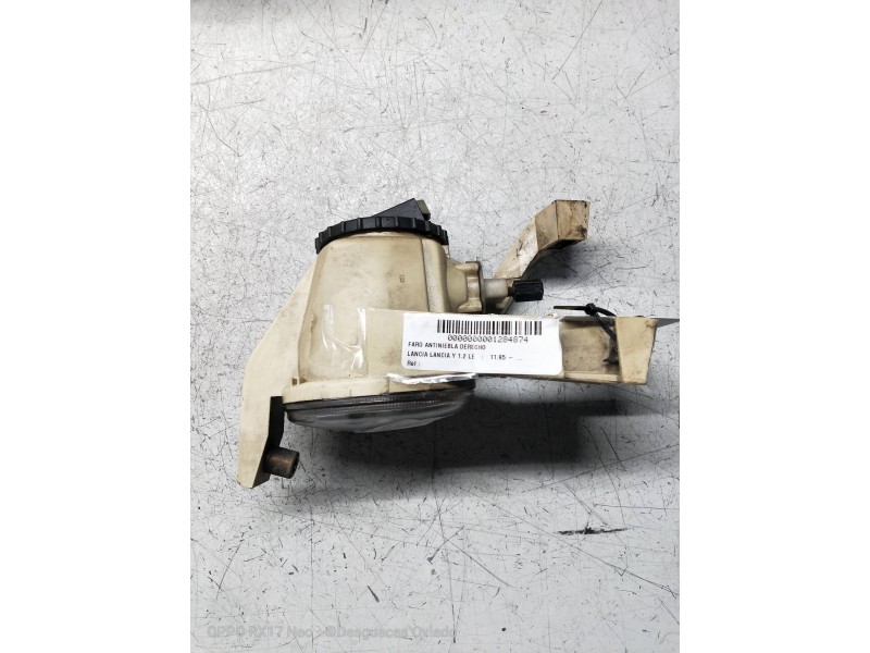 Recambio de faro antiniebla derecho para lancia lancia y 1.2 le referencia OEM IAM   
