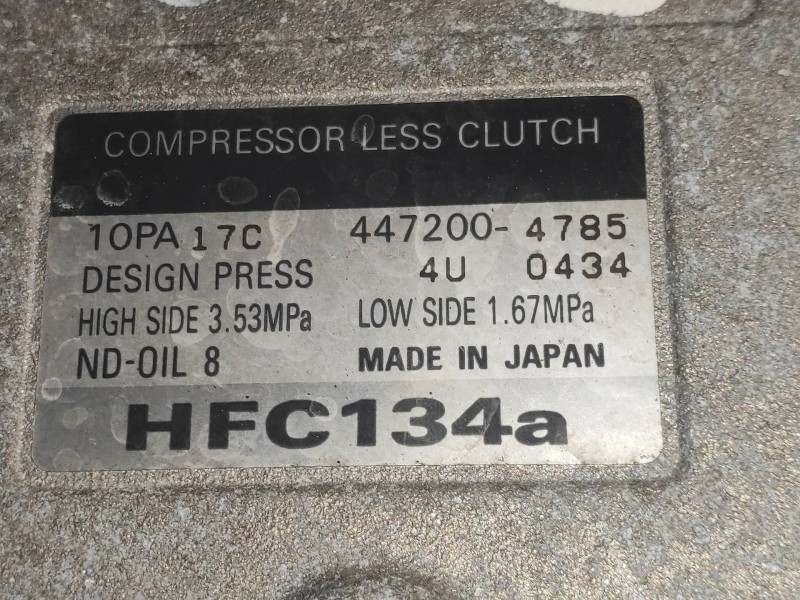 Recambio de compresor aire acondicionado para chrysler 300 m (lr) 3.5 v6 referencia OEM IAM 4472004785  