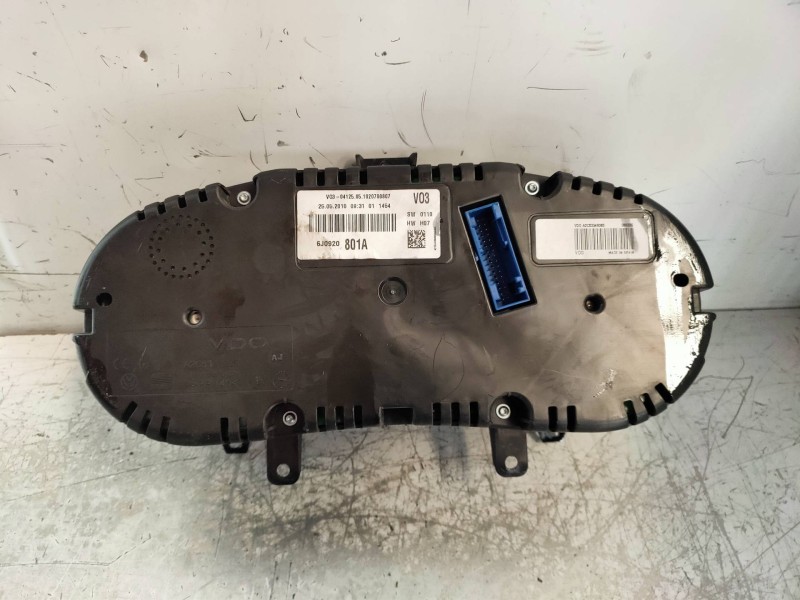 Recambio de cuadro instrumentos para seat ibiza (6j5) ecomotive referencia OEM IAM 6J0920801A  