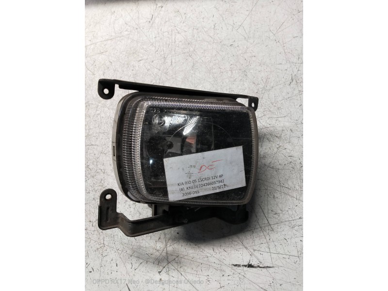 Recambio de faro antiniebla derecho para kia rio 1.5 crdi ex2 referencia OEM IAM   