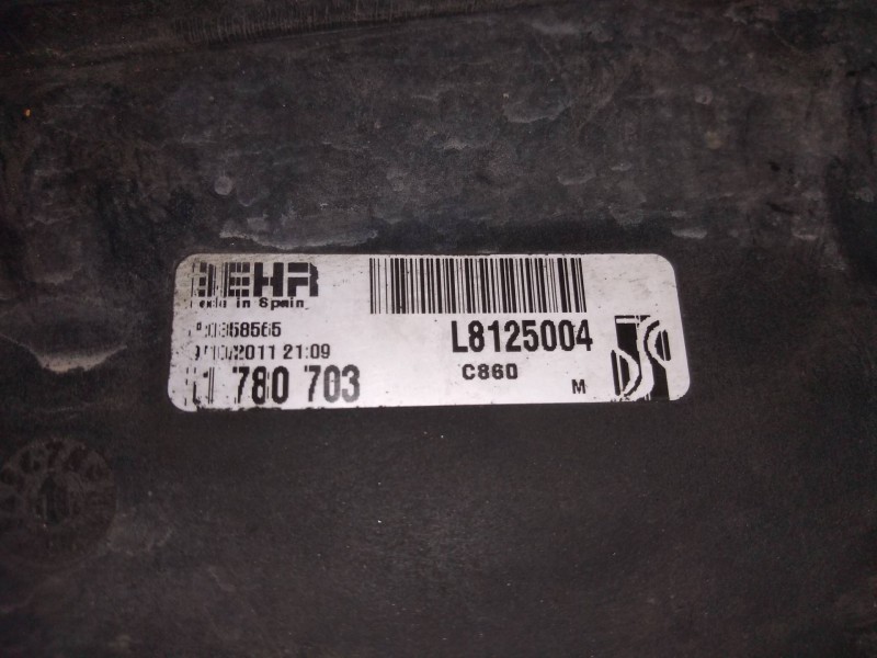 Recambio de electroventilador para citroen nemo x referencia OEM IAM 51805807 P9107001 51780703