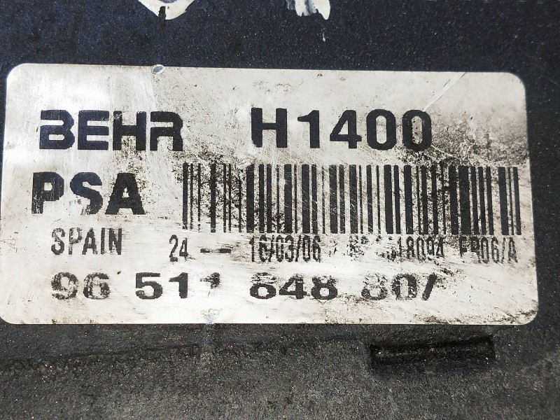 Recambio de intercooler para nissan pathfinder (r51) 2.5 dci xe referencia OEM IAM 9651848807  