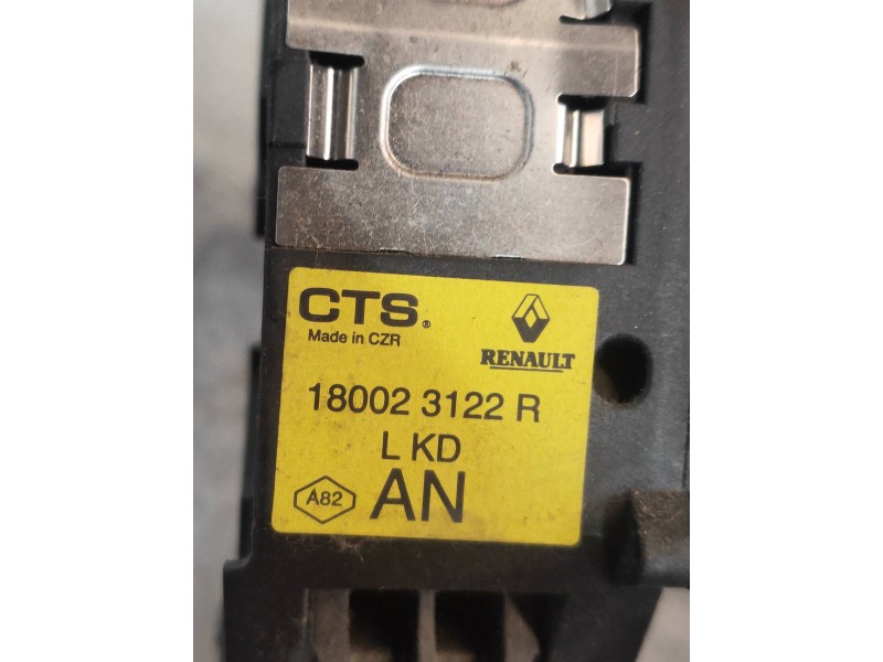Recambio de potenciometro pedal para dacia lodgy ambiance referencia OEM IAM 180023122R  