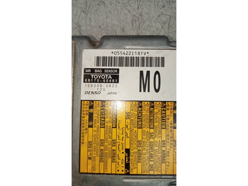 Recambio de kit airbag para toyota land cruiser (j15) basis referencia OEM IAM 8917060491 1503005422 