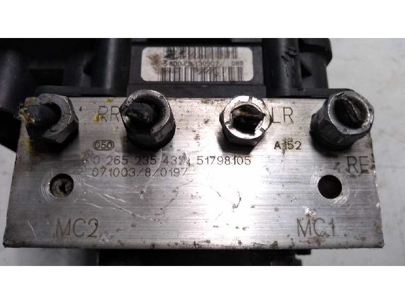 Recambio de abs para fiat grande punto (199) 1.9 8v jtd cat referencia OEM IAM 0265235432 0265950769 51798105
