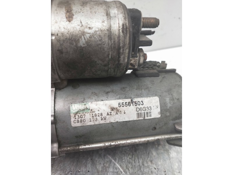 Recambio de motor arranque para opel corsa c corsavan (comercial) referencia OEM IAM 55561503 VALEO D6G33  Recambio de motor arranque para opel corsa c corsavan (comercial) referencia OEM IAM 55561503 VALEO D6G33