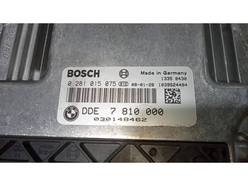 Recambio de centralita motor uce para bmw serie 1 coupe (e82) 120d referencia OEM IAM 0281015075 DDE7810000 