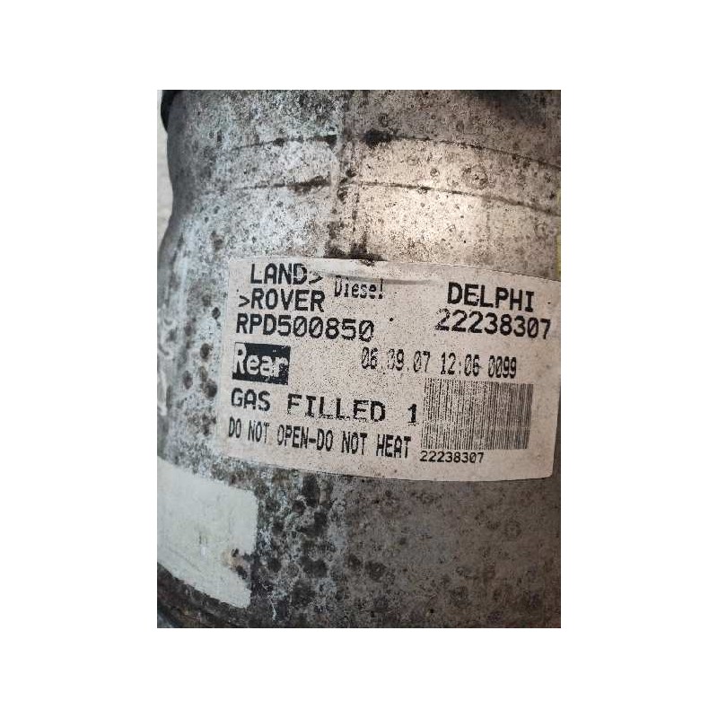 Recambio de amortiguador trasero derecho para land rover range rover sport v8 td hse black&white referencia OEM IAM 22238307  