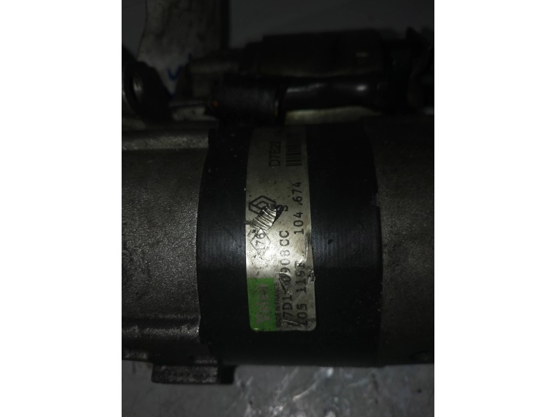 Recambio de motor arranque para renault scenic (ja..) 1.6 16v expression referencia OEM IAM D7E22 VALEO 