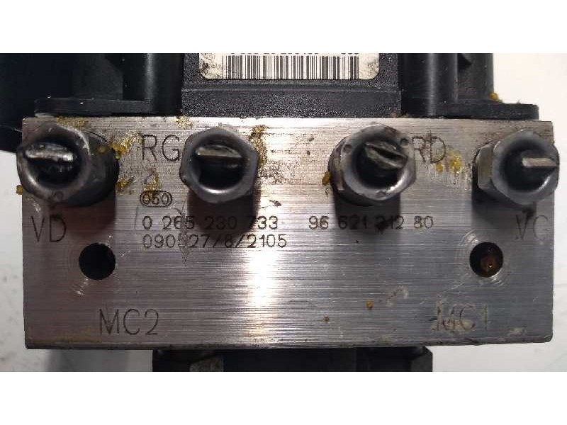Recambio de abs para citroen c5 break 2.0 hdi sx referencia OEM IAM 0265230733 0265951341 9662131280 Recambio de abs para citroen c5 break 2.0 hdi sx referencia OEM IAM 0265230733 0265951341 9662131280