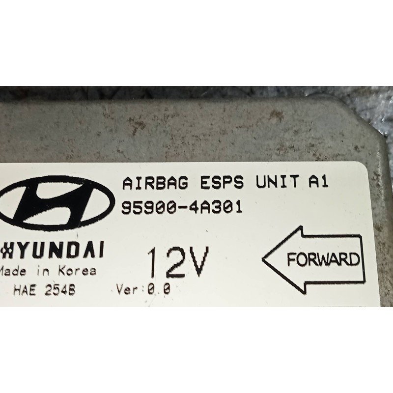 Recambio de centralita airbag para hyundai h 1 h 1 furg.caja cerr.c. puerta referencia OEM IAM   