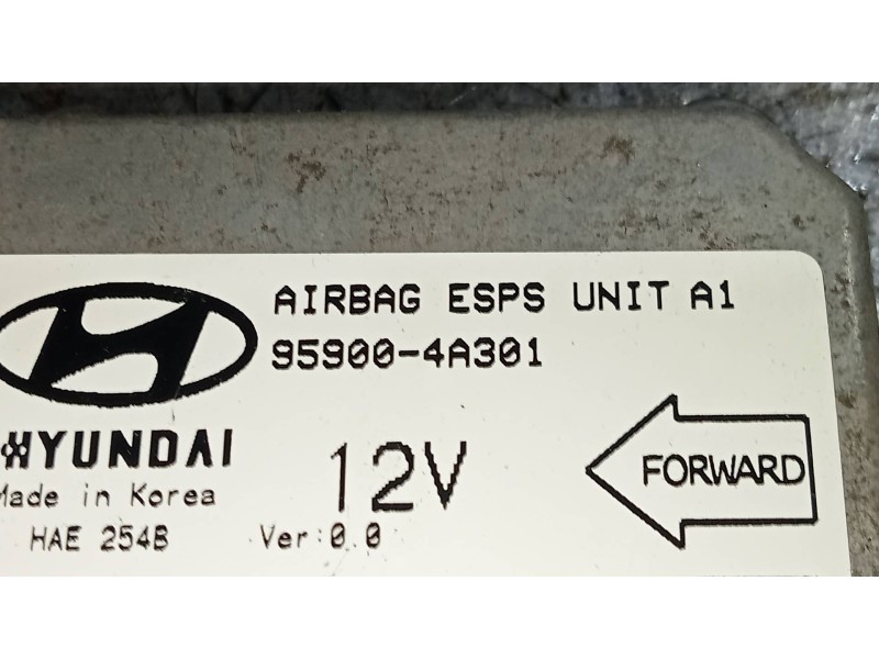 Recambio de centralita airbag para hyundai h 1 h 1 furg.caja cerr.c. puerta referencia OEM IAM   