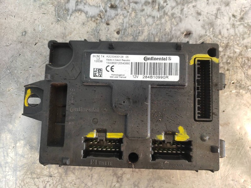 Recambio de modulo electronico para dacia lodgy ambiance referencia OEM IAM 284B10990R A2C53430128 BCMT4