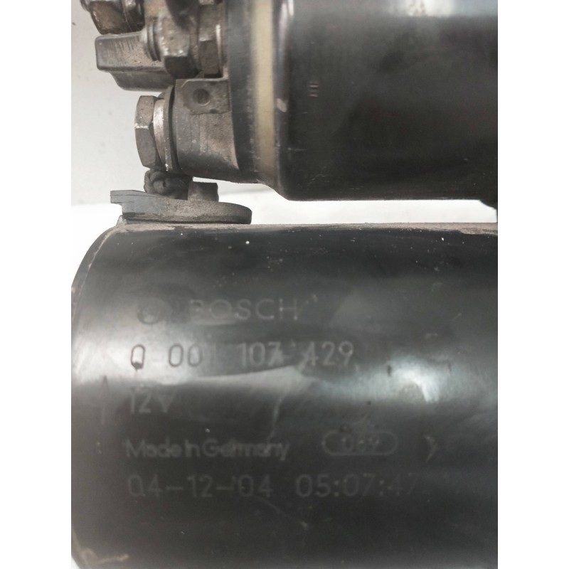 Recambio de motor arranque para opel corsa c corsavan (comercial) referencia OEM IAM 0001107429 BOSCH CDTO