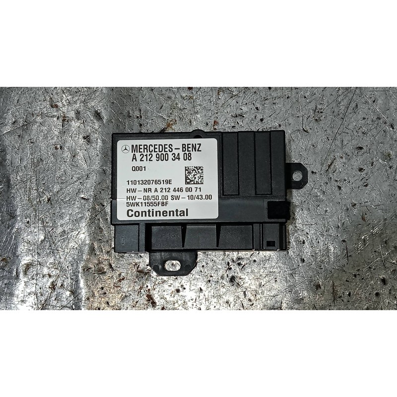 Recambio de modulo electronico para mercedes clase e (w212) lim. e 300 cdi blueefficiency (212.025) referencia OEM IAM A21290034