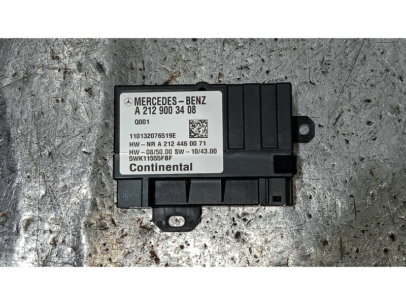 Recambio de modulo electronico para mercedes clase e (w212) lim. e 300 cdi blueefficiency (212.025) referencia OEM IAM A21290034