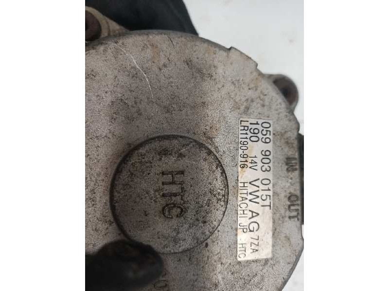 Recambio de alternador para audi q7 (4l) 4.2 tdi (240kw) referencia OEM IAM  059903015T HITACHI 190A
