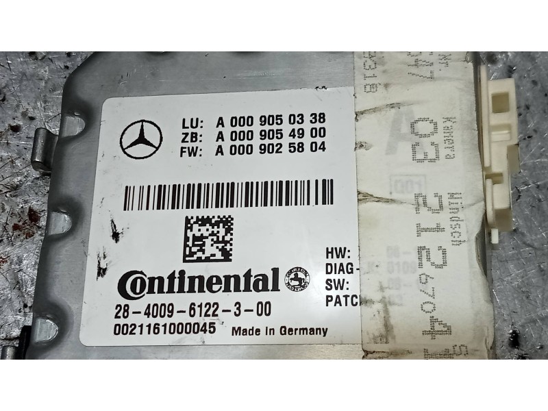 Recambio de modulo electronico para mercedes clase e (w212) lim. e 300 cdi blueefficiency (212.025) referencia OEM IAM A00090503