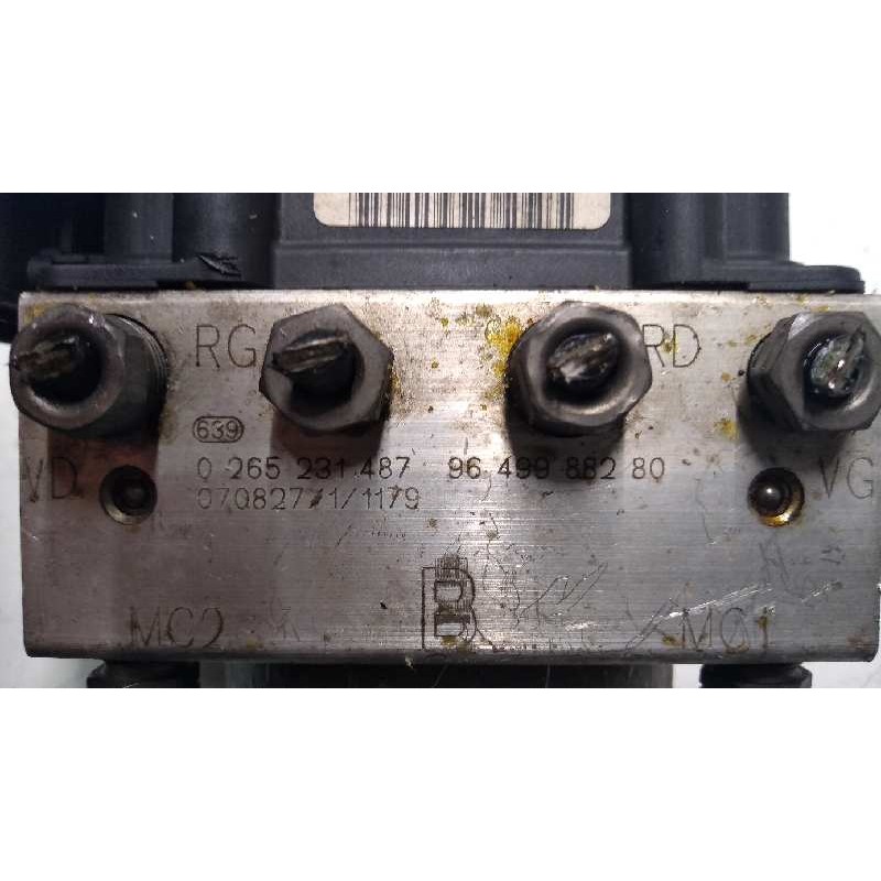 Recambio de abs para citroen c4 berlina 1.6 16v cat (nfu / tu5jp4) referencia OEM IAM 0265231487 0265800395 9649088280