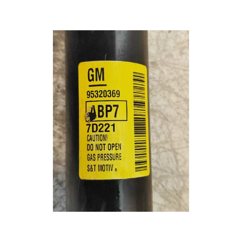 Recambio de amortiguador trasero derecho para opel mokka x color edition start/stop referencia OEM IAM 95320369  