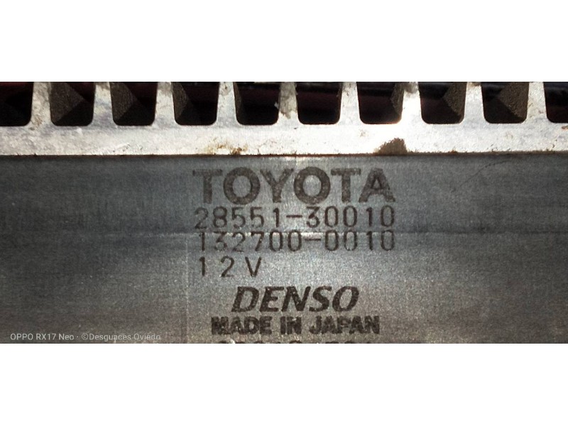 Recambio de modulo electronico para toyota land cruiser (j15) basis referencia OEM IAM 2855130010 1327000010 