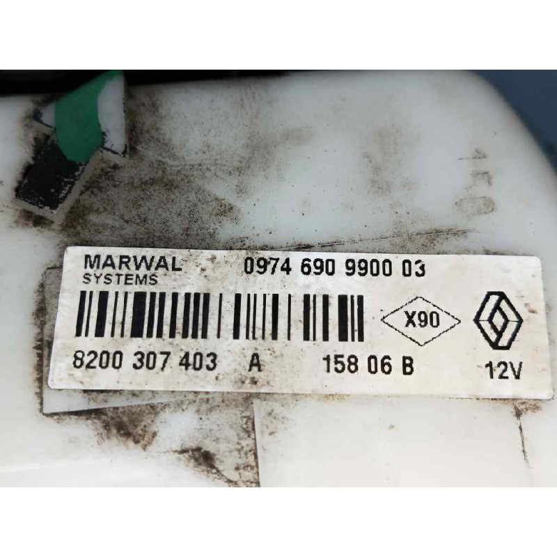 Recambio de bomba combustible para dacia logan 1.4 cat referencia OEM IAM 8200307403A 0974690990003 MARWAL AFORADOR