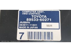 Recambio de modulo electronico para toyota land cruiser (j15) basis referencia OEM IAM 8953360271 36381111601  2