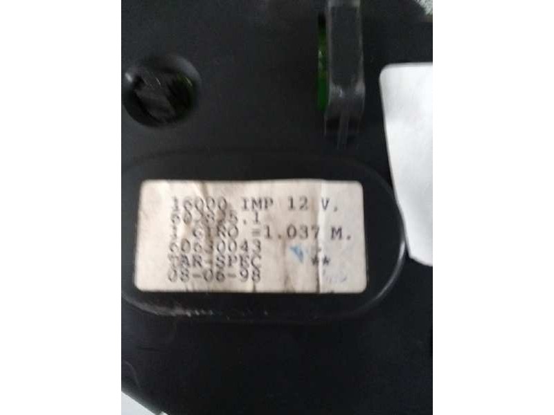 Recambio de cuadro instrumentos para alfa romeo 146 1.4 16v cat referencia OEM IAM 60630043 6028251 