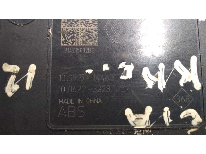 Recambio de abs para dacia dokker 1.5 dci diesel fap cat referencia OEM IAM 10091514463 10062232281 10022002024