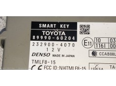 Recambio de modulo electronico para toyota land cruiser (j15) basis referencia OEM IAM 8999060204 2329004070  2