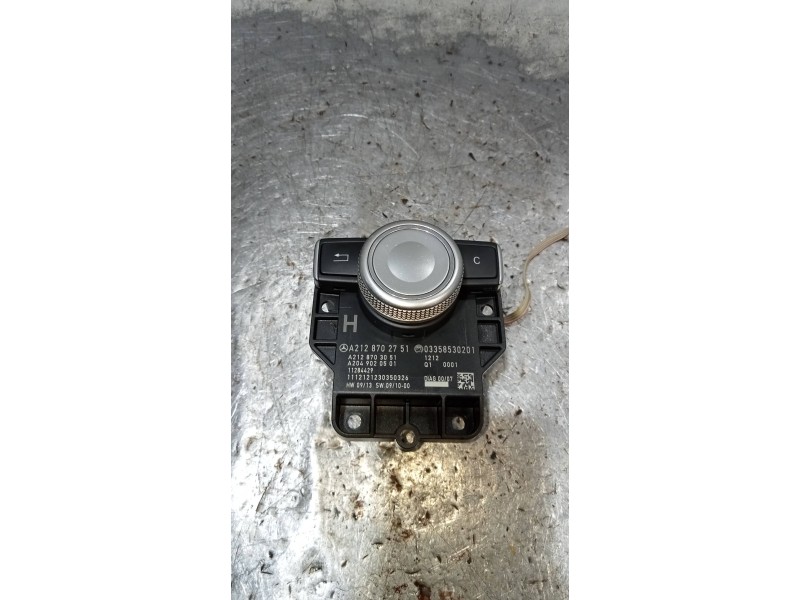 Recambio de mando multifuncion para mercedes clase e (w212) lim. e 300 cdi blueefficiency (212.025) referencia OEM IAM A21287027
