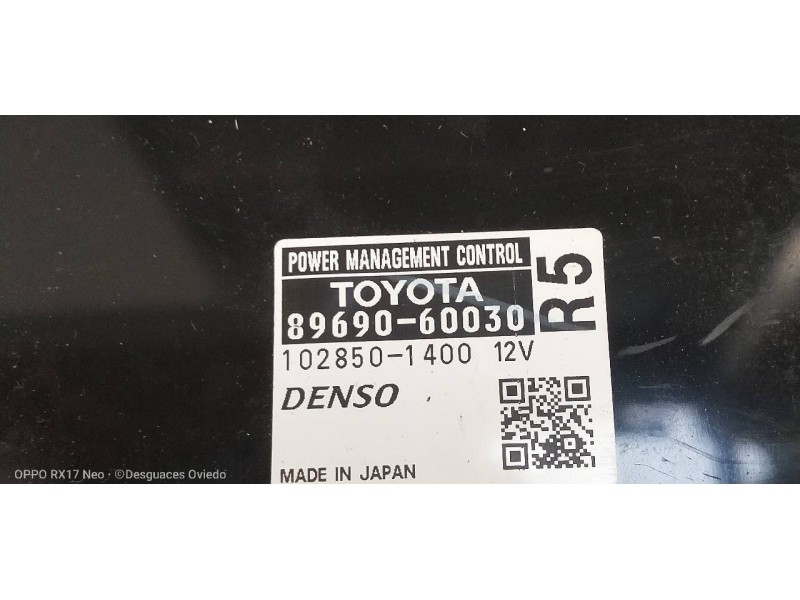 Recambio de modulo electronico para toyota land cruiser (j15) basis referencia OEM IAM 8969060030 1028501400 