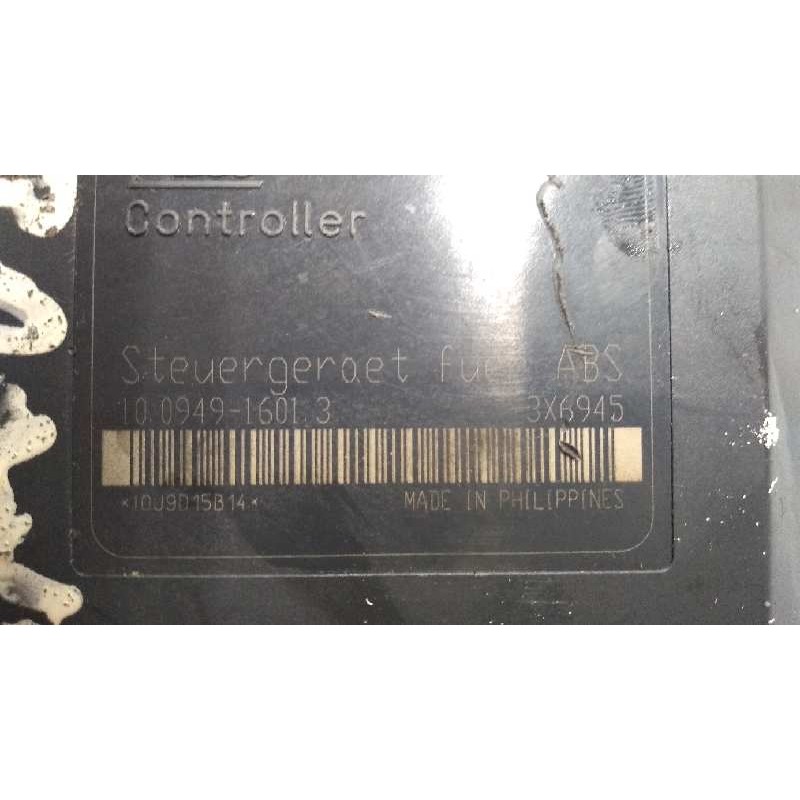 Recambio de abs para fiat bravo (182) 1.6 bi-fuel cat (en funcionamiento por gas natural 68 kw) referencia OEM IAM 10094916013 1