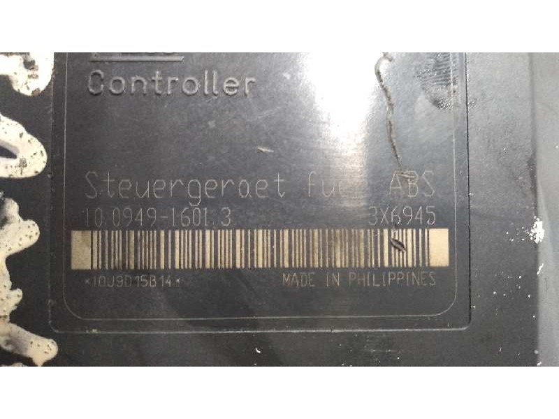 Recambio de abs para fiat bravo (182) 1.6 bi-fuel cat (en funcionamiento por gas natural 68 kw) referencia OEM IAM 10094916013 1