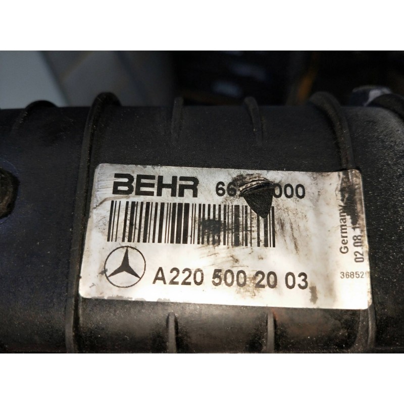 Recambio de radiador agua para mercedes clase cl (w215) coupe 6.0 v12 36v cat referencia OEM IAM 2205002003  