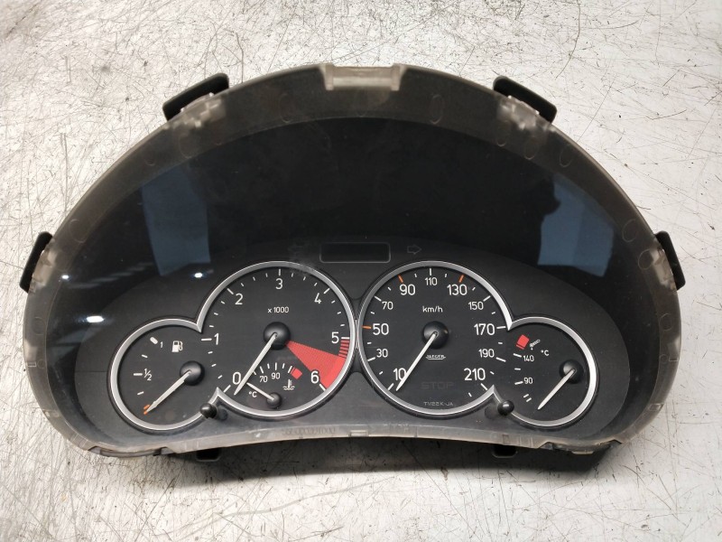 Recambio de cuadro instrumentos para peugeot 206 berlina xt referencia OEM IAM 9655327880  