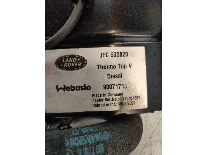 Recambio de calefaccion entera normal para land rover range rover sport v8 td hse black&white referencia OEM IAM JEC500820 90071