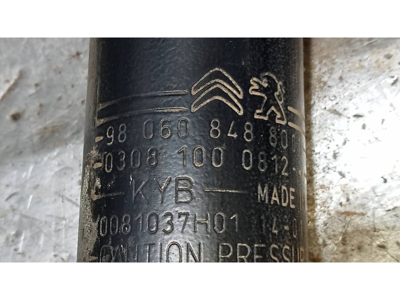 Recambio de amortiguador trasero derecho para peugeot 308 access referencia OEM IAM 9806084880  