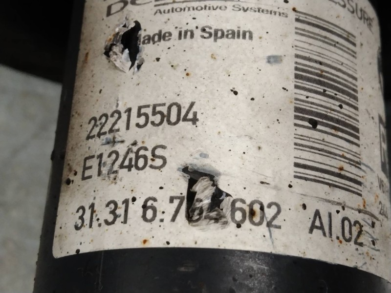 Recambio de amortiguador delantero izquierdo para bmw x5 (e53) 3.0 turbodiesel cat referencia OEM IAM 22215504  
